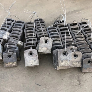 建材機(jī)械耐磨鋼鑄件