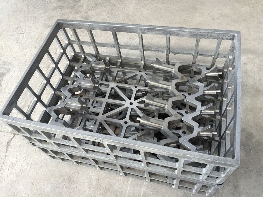 熱處理工業(yè)電爐熱處理耐高溫方筐