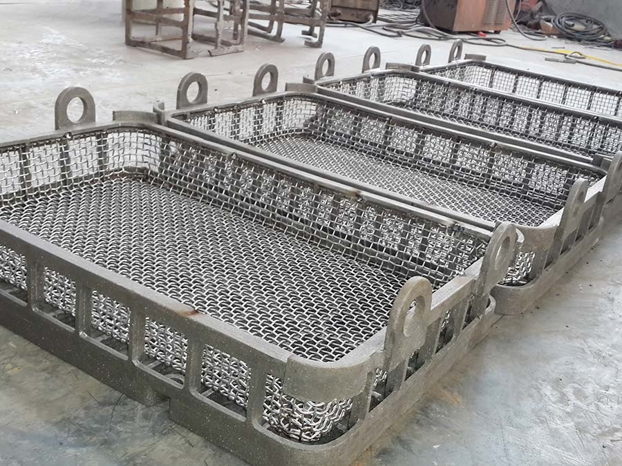 熱處理工業(yè)電爐熱處理耐高溫方筐